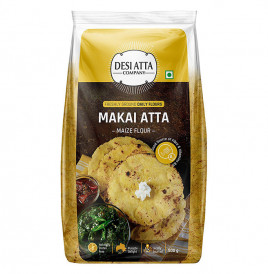 Desi Atta Makai Atta - Maize Flour  Pack  500 grams